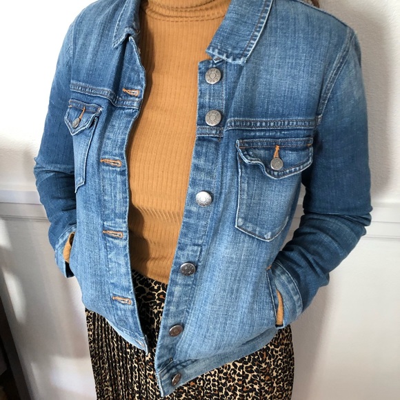 Fitted J. Crew Jean Jacket - Picture 2 of 3
